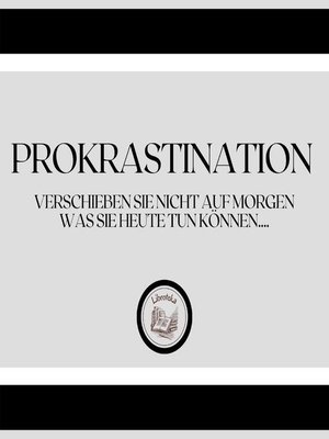 cover image of Prokrastination